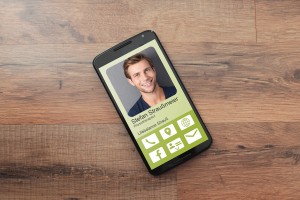 Online moderne Visitenkarte Smartsite