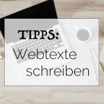 Tipps Webtexte schreiben