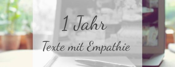 Ein Jahr selbstständige Texterin